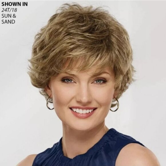 Paula Young Wig A5036 W/L Color Me Beautiful Color SF6/11 Brunette sizeA BNIB - Picture 1 of 11